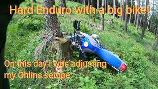 I ride my BMW HP2 ENDURO on the Redstag event in Austria with enduro bike like KTM or Husqvarna 300 [upl. by Brucie398]