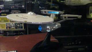 Bandai 1850 Enterprise NCC1701 Refit model review and build by TrekWorks [upl. by Nancie]