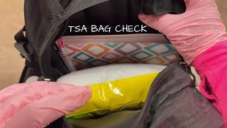 ASMR  TSA Security Bag Check🕵🏻🎒 Roleplay [upl. by Adriano]