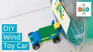 How to Make a WindPowered Car  Kids Engineering Projects  AD [upl. by Asirrak]