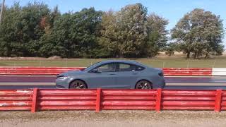 Neptune 2015 Chrysler 200s vs 50 C7 Vette Ect Oct 2018 Mid Michigan Motorplex New personal best [upl. by Anitsirc861]