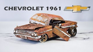 Restoration Chevrolet Impala 1961 model car  Restoration Fast amp Furious [upl. by Erlandson664]