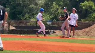 17u Summer and High School Baseball Highlights  Jonathon Crenshaw [upl. by Luapleahcim]