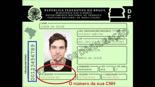 Você sabe onde fica o número de registro da sua CNH [upl. by Uhthna992]