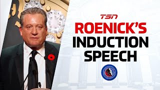 Hockey Hall of Fame Induction Speech Jeremy Roenick [upl. by Vachill]