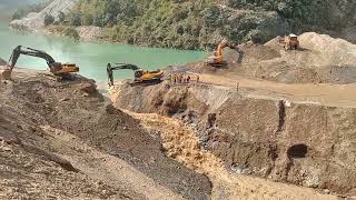 River Diversion for Dam construction 20231107civilconstruction [upl. by Norat422]