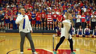 2018 Roncalli Homecoming Pep Assembly [upl. by Ertnod408]