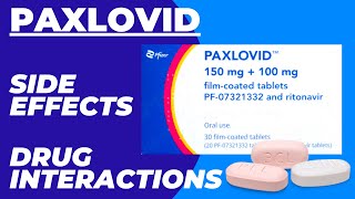 PAXLOVID Side Effects and Drug Interactions  Key Points from a Pharmacist [upl. by Eustatius45]