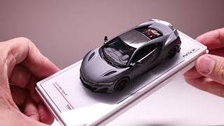 143 TSMModel 2022 Acura NSX Type S Gotham Gray Unboxing [upl. by Cannon]