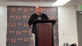 Mercer HC Mike Jacobs Alabama Postgame Press Conference [upl. by Carlye]