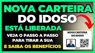 SAIU VERSÃƒO 2024 DA CARTEIRA DO IDOSO DIREITO DO IDOSO MAIS 60 ANOS ESTATUTO DO IDOSO [upl. by Sonahpets]