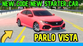 NEW STARTER CAR NEW CODE in Palo vista Florida Roblox [upl. by Erhart]