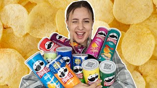 Išbandėme Visus Pringles 🥔🥔🥔  Silvija ir Artūras  Pildyk [upl. by Cutcheon]