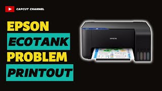 Epson L3110L315031153156 Print head Cleaning without PC Solve white lines on printout [upl. by Lletram]