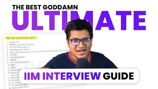 Ultimate IIM IPM Interview Guide  Introduction Questions amp PI Preparation [upl. by Okihsoy]