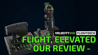 Turtle Beach VelocityOne Flightdeck HOTAS Review Elevate Your Flight Sim Experience [upl. by Demahum]