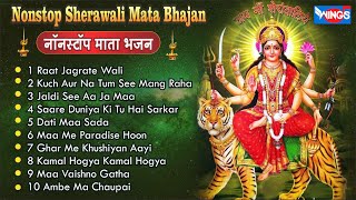 Nonstop Sherawali Mata Bhajan  नॉनस्टॉप माता भजन  Mata Ji Ke Bhajan  Mata Rani Bhajan  Mata Song [upl. by Saxen797]