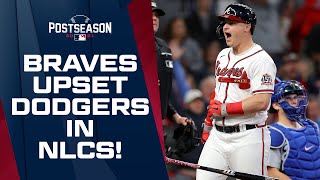 Braves SHOCK THE WORLD with upset of Dodgers in NLCS  NLCS Game Highlights [upl. by Elden]