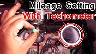 mileage setting with tachometer [upl. by Aim]