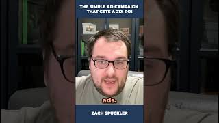 The simple ad campaign that gets a 21x ROI with Zach Spuckler [upl. by Zehc]