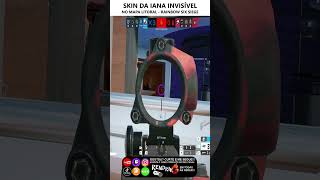 SKIN DA IANA INVISÍVEL NO MAPA LITORAL  RAINBOW SIX SIEGE rainbowsixsiege r6 r6s r6siege r6ps4 [upl. by Keil263]