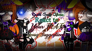 Death Swap Aftons react to Your FNAF Song Suggestions  Part 3  ORIGINAL [upl. by Teragram]