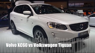 Volvo XC60 2016 vs Volkswagen Tiguan 2016 [upl. by Aciraa]