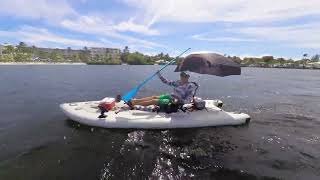 Customers video Saturn Motor Boats with Electric Fin Windy day in Key Largo Florida [upl. by Sair]