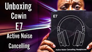 Cowin E7 Active Noise Cancelling Headphone Unboxing And Review [upl. by Veronique]