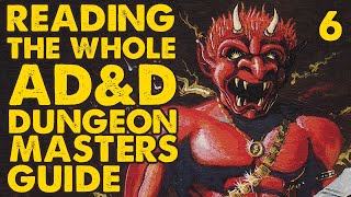 Reading the Whole ADampD Dungeon Masters Guide Part 6 [upl. by Healey]