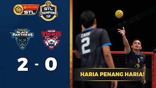 Penang Black Panthers 20 Johor Tigris  Champions Cup  Emas Anuar STL 202223 [upl. by Ahsikel]