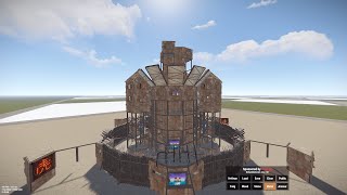 Medium group base  wide gap \ pixel gap \ Rust Base Design [upl. by Andriana]