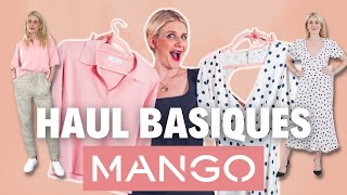 HAUL BASIQUES  MA SÉLECTION MANGO [upl. by Recnal451]