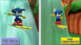 Klonoa Phantasy Reverie Series – Comparison of Graphics Trailer Modded remake [upl. by Eimirej]