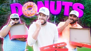 Can We Finish 3 Dozen Donuts In Nine Holes Of Golf [upl. by Megdal]