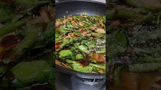 Adobong kangkong sa mushroom [upl. by Hemingway]