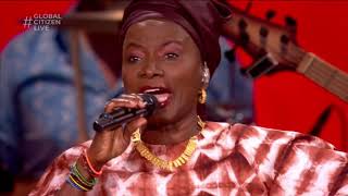 Angelique Kidjo  quotAfirikaquot  Global Citizen Live  Paris [upl. by Koosis]