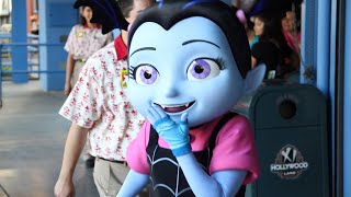 Vampirina Character Disney Junior Meet and Greet at Disney California Adventure Disneyland Resort [upl. by Alin]