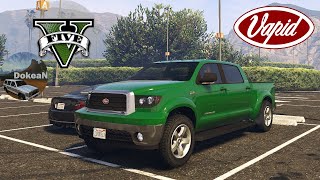 Updated Vapid Contender Toyota Tundra mods  GTA V [upl. by Liryc]