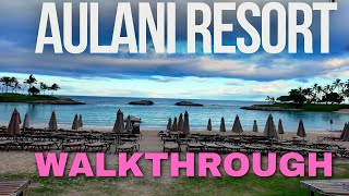 Aulani Disney Resort Full Walkthrough  Hawaii  4k [upl. by Elesig]