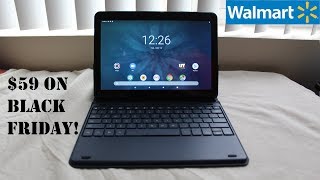 New Walmarts ONN 101quot Android Tablet with Detachable Keyboard Overview [upl. by Nered326]