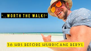 Playa Del Carmen to Playacar │ BEFORE HURRICANE BERYL [upl. by Natsyrk]