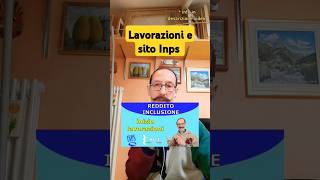 Lavorazioni e sito Inps [upl. by Yrro]