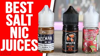 TOP 10 BEST SALT NIC JUICES FOR 2020  50 NIC SALT JUICES TESTED [upl. by Oxford568]