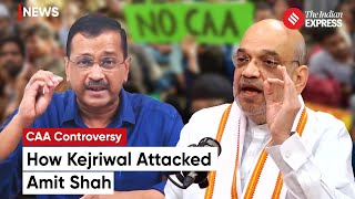 Arvind Kejriwal Retaliates Against Amit Shahs Criticism in Live Conference  CAA Controversy [upl. by Ranger]