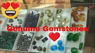 Jewelry with Genuine Gemstones found in Penang Malaysia [upl. by Yawnoc]