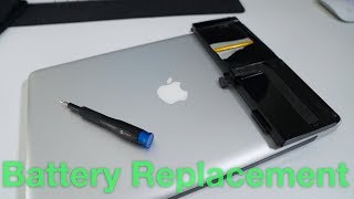 MacBook Pro Battery Replacement Early 2011 to Mid 2012 [upl. by Yve]