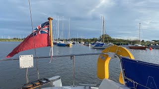 Sadler 26 Enigmas Summer cruise 2023 Part 1 Christchurch to Cowes [upl. by Nahoj802]