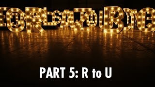 A to Z of Formula One Part 5 R to U [upl. by Yenahc]