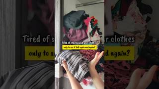 WARDROBE Organizer on Amazon  Hanging CLOTHES Organizer  Easily arrange your clothes [upl. by Salzhauer73]